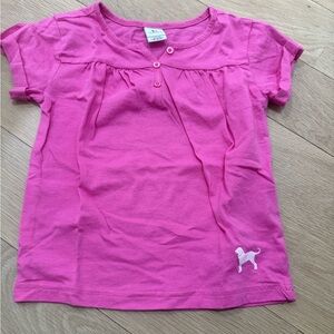 The Black Dog Pink Short Sleeve Tee extra small